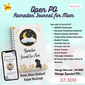 Family Buku Ramadhan Journal For Mom RC Rayya Creativa / Buku Jurnal Ramadhan / Buku Agenda