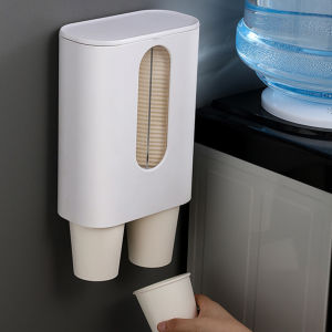 Dispenser Paper Cup Plastik Dispenser Gelas Plastik Paper Cup Anti Dust Tempat Gelas Plastik Tempat Gelas Cup Kertas Holder Gelas Cup Kertas