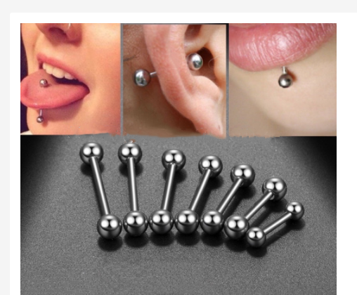 Long sales tongue rings