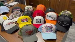(50pcs) QUAFF Net Cap for Sublimation Printing  Plain Baseball Trucker Mesh Cap
