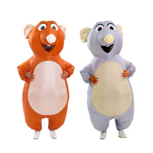 Inflatable Mouse Costume for Adult Blow up Mouse Rat Cosplay Costume Funny Halloween Party Carnival Cosplay Costume Suit2026