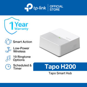 TP-Link Official Store | Tapo H200 | Up to 64+4 Devices Voice Control Smart Hub for Smart Doorbell & Smart Sensor