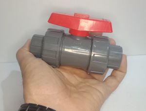 ECODEX PVC TRUE UNION BALL VALVE PLAIN 1/2