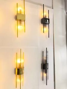 Light Luxury Wall Lamp Modern LED Gold Wall Light Indoor Lighting Wall Sconce Home Decor for Living Room Bedroom Bedside StairsFast shipping