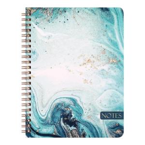 Cao đẳng Sổ tay kẻ dòng 160 Trang 70Gsm rộng lót cuộn dây ràng buộc Tạp Chí giấy ghi chú cuốn sách 7x10inch cho văn bản Lưu ý chụp