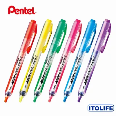 Pentel Handy-line S Retractable Highlighter SXNS15- 1pc