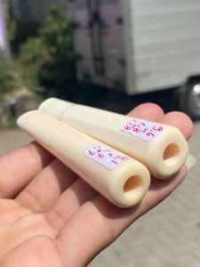 once pipa gading asli gg lokal 9cm segilapan dan bulat merah ori