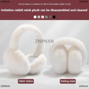 [COD] ZNPNXN Plush Earmuffs Warm Wind-resistant Antifreeze Ear Protection Earmuffs Comfortable Soft Plush Earmuffs Decorative Earmuffs