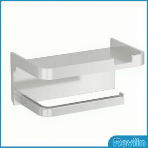 R.E. ที่ใส่กระดาษทิชชู่ในห้องน้ำ ที่ใส่กระดาษชำระ  วัสดุพลาสติหนา tissue holder