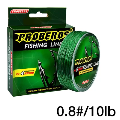 100M Fishing Line 4 Strands Multifilament Super Strong Braided Wire 10-25LB Pe Carp Fishing Line