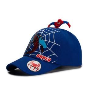 SEA JJT หมวกเด็กผู้ชายหมวกเด็กฤดูใบไม้ผลิและเด็กในฤดูใบไม้ร่วงหมวกหล่อแมงมุมหมวกเบสบอลผู้ชายหมวกแก๊ปดักบิลเด็ก