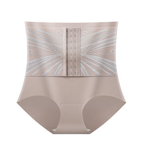 High Waist Tummy Control Pants Tummy Girdle Slimming Body Shaper Panties Girdle Waist Hip Lift Panty Elastic Waistband