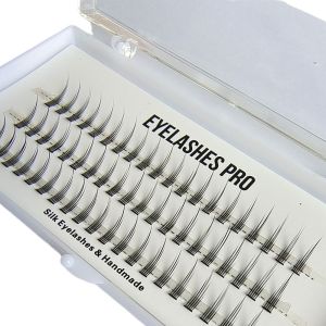 MINIFELE 262 3D Wispy Cluster Lashes Soft Handmade Flase Lashes Natural Individual Lashes DIY
