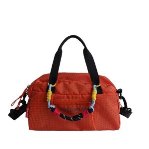 ART SUPPLIESX Nylon Shoulder Bag Adjustable Strap Large Capacity Crossbody Bag Casual Lightweight Womens Handbags Outdoor