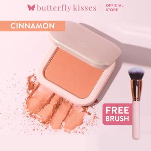 Butterfly Kisses Luminous Powder Blush | Cinnamon (Matte) | Buildable Long-wearing Color