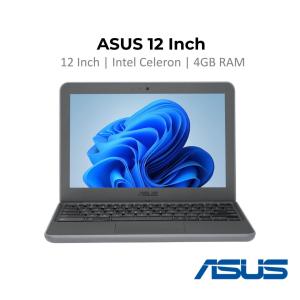 [Refurbished] Asus Chromebook Laptop | 12 Inch | Black / White Intel Celeron | Fast Boot Up | Local Stock | Fast Shipping