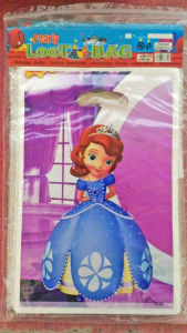 10PCS SOFIA LOOTBAGS plastics party needs birthday christening baptism