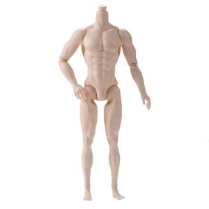 12.20Inch Flexibile Male Mannequin 13 Jointed Limbs Male Figure Body PVC Miniature Figure Strong Doll for Display