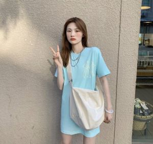 ชุดเดรสสั้น สีพื้น สไตล์เรียบๆ เข้ารูป แฟชั่นฤดูใบไม้ผลิ และฤดูร้อน มีสินค้าพร้อมส่ง 3810