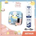 [รับประกัน 5 ปี] PixonPlux ปลั๊กไฟ รางปลั๊กไฟ ลาย"เนโกะ&ชิกกี้ บนชายหาด" 2,4,5 ช่อง+ 2USB /1.8,3 M / VCT3x0.75ปลั๊กมอก ปลั๊กพ่วง. 