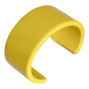 Practical Gifts Fashion Colorful Acrylic Open Bangles Accessory for Women Geometry Wide Cuff Bracelets