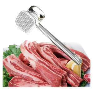 Pemukul Daging Stainless / Palu Gepukan Pelunak Daging/Meat Beater
