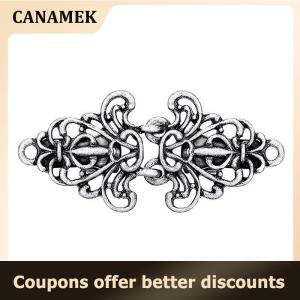 【 CANAMEK 】 Fashion Winter Retro Sewing Cardigan Clip Sweater Blouse Pin Shawl Brooch Clip Clasps Casual Party Accessories Gift