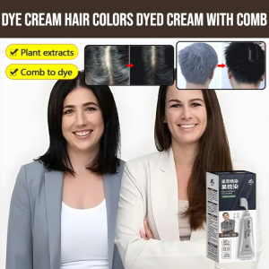 Hair Coloring Cream Nonirritating Hair Dyeing Cream Health Hair Coloring Cream with Its Own Comb