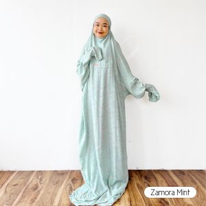 Mukena Terusan Aqila By Reyscarf Bahan Rayon Viscose Premium Bisa COD