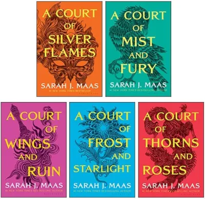 A Court of Thorns and Roses Series 5 Books Collection Set By Sarah J. Maas book