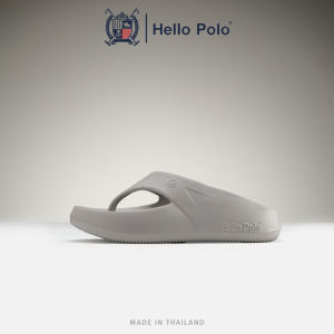 Hello Polo รองเท้ารัดส้นผู้หญิง รองเท้าแตะชายหาด แฟชั่นฤดูร้อน กันลื่นและทนทาน เบาสบาย พื้นนุ่มมาก รองเท้าหูหนีบ HP8038