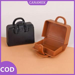 CANAMEK✨ 1 Bộ 1:12 Dollhouse thu nhỏ bàn ghế SCHOOLBAGS mô hình Lớp học trang trí nội thất đồ chơi nhà búp bê phụ kiện