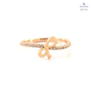 Xuping Cincin Emas Aksesoris Wanita Motif Simpul Cantik 0121220790