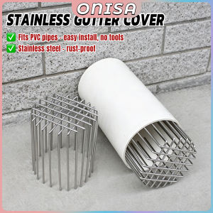Onisa 201 Stainless Steel Drain Net Cover For Sewer Pipe Toilet Vent Duct Anti Clog Drainage Protector