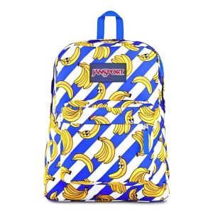 (NEW ARRIVAL) JANSPORT BANANA SuperBreak Plus Backpack Space Dust School Tas Anak Terlaris