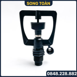 Béc Tưới Xoay 360 độ BB9011 Béc Tưới Vuông Xoay Ren 17 21 Bảo Bình