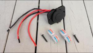 PP15 Dual Anderson Power Pole Connector with Weatherproof Cover for RV