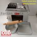 OVEN KOMPOR OVEN TANGKRING OVEN KUE 3 SUSUN DENGAN ANEKA LOYANG DAN PERALATAN KUE KERING. 