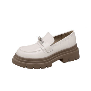 Womens Fashion Genuine Leather Heightening Mary Jane Shoes