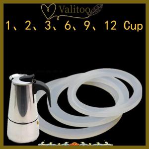 [Valitoo] 2X bếp hàng đầu cà phê Maker Moka thay thế phụ tùng cao su Gasket seal Ring
