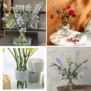 DỤNG CỤ CẮM HOA LỖ NHỰA COMBO 2 CÁI – LƯỚI CẮM HOA GIỮ FORM HOA GIÁ ĐỠ HOA CHỐNG ĐỔ PHỤ KIỆN CẮM HOA TIỆN LỢI