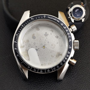 new 39.7mm Metal Case Watch Compatible with FIT VK63 Movement Watch Accessories 20mm Strap Fits Watch Box for Watch Repair Parts high-quality