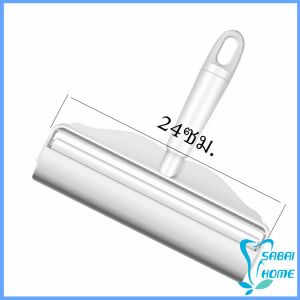 ลูกกลิ้งทำความสะอาด กระดาษกาวกำจัดฝุ่น Tearable floor gluer