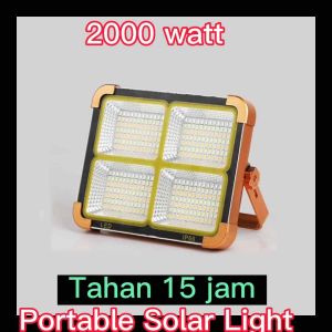 12000W Solar LED Light Portable Rechargeable Emergency Lamp Night Market Stall Lamp Camping Lamp