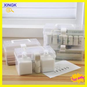 XINGK Nhựa hộp lưu trữ Hộp y tế tổ chức đa chức năng y học di động Tủ gia đình khẩn cấp Kit hộp với xử lý