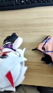 Original Newest 20cm Genshin Impact Stuffed Doll Itto Kazuha Plush Toy Tartaglia Anime Wriothesley Thoma Yae Miko Plushies Dolls Gift