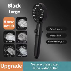 5 Modes High Pressure Shower Head /Water Saving Showerhead / Powerful Water Saving High Pressure Shower Head