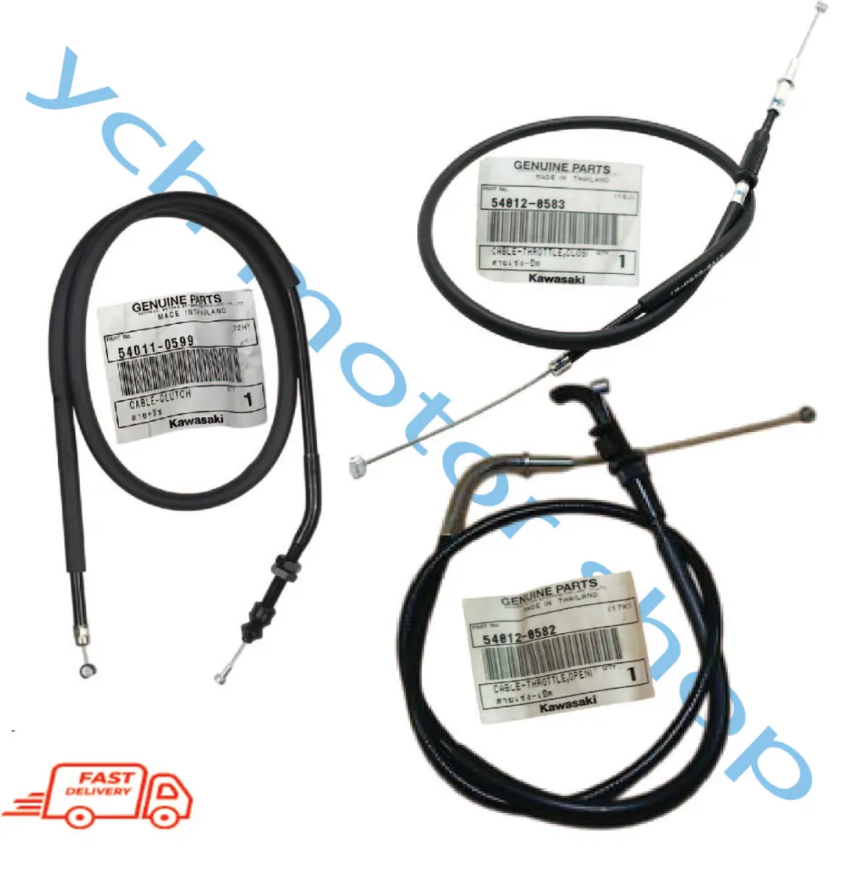 KAWASAKI Z800 Z 800 CLUTCH CABLE THROTTLE CABLE 100% ORIGINAL