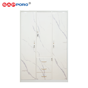 SAPPORO RIMINI - Lemari Pakaian Motif Marmer