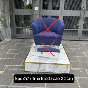 Bục nail bục kê ghế ngồi nail bục gỗ mdf cao cấp bục nail gỗ - tuân theo kích tấc yêu cầu